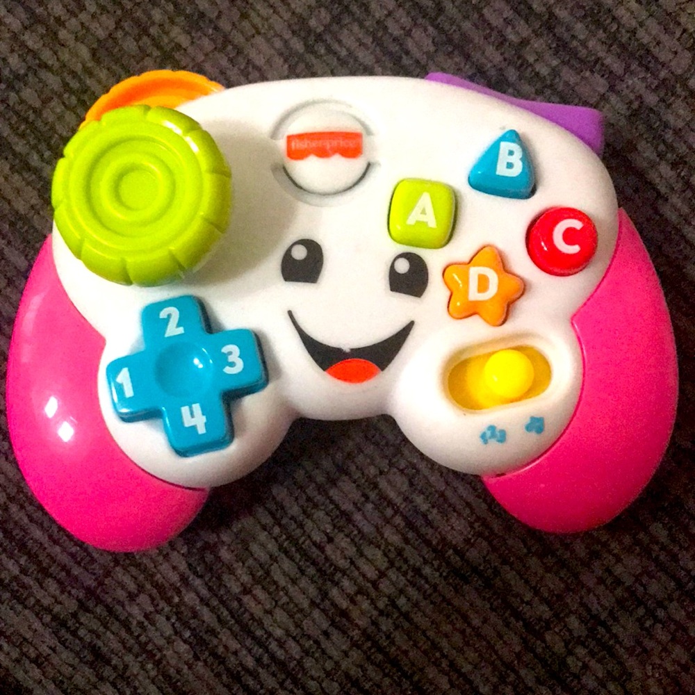 Fisher price laugh and learn game controller